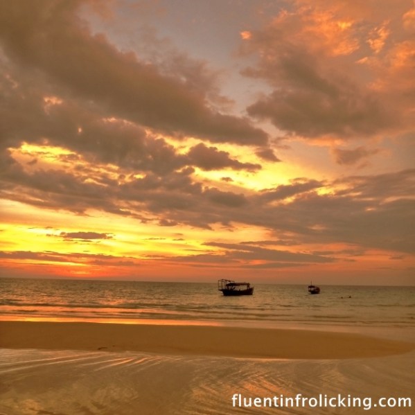 Sunset Koh Rong Cambodia