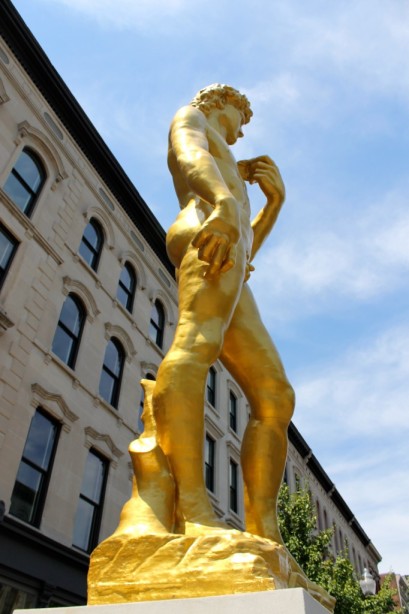 The Statue of David in Louisville, Kentucky