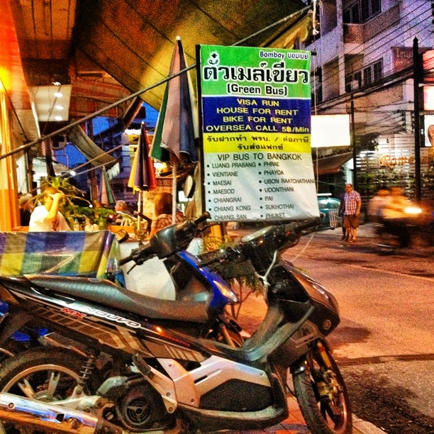 Need transportation in Chiang Mai? Rent a motorbike.