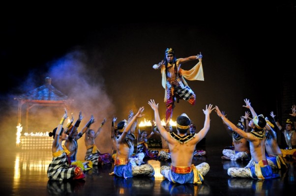 Fire and dancing dominate Bali's portion of Devdan Devdan