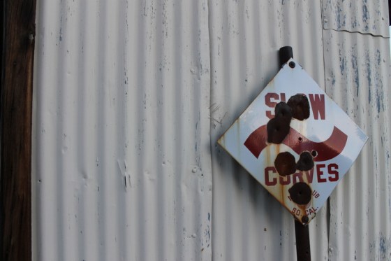 Signs in Nelson, Nevada