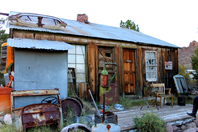 Nelson-Nevada-Las-Vegas The ghost town of Nelson, Nevada, just outside of Las Vegas
