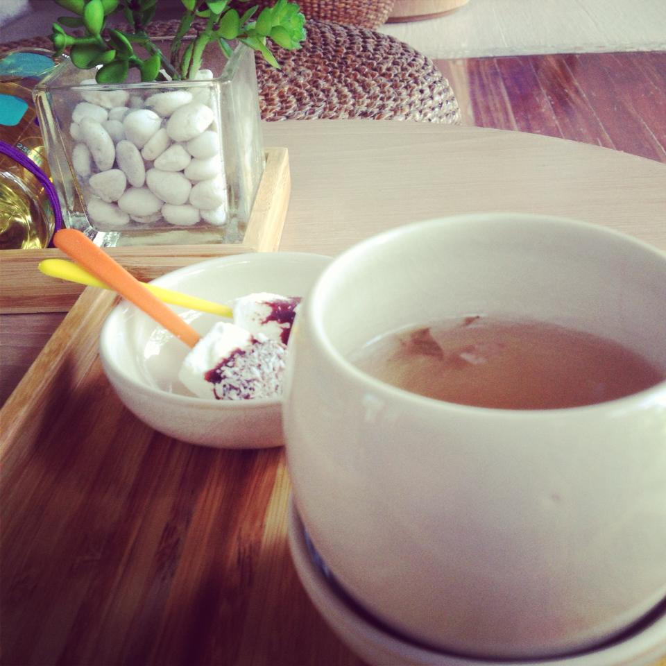 The after-massage goodie at Amari's Breeze Spa