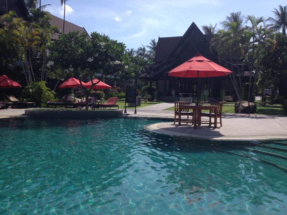 The pool at Amari