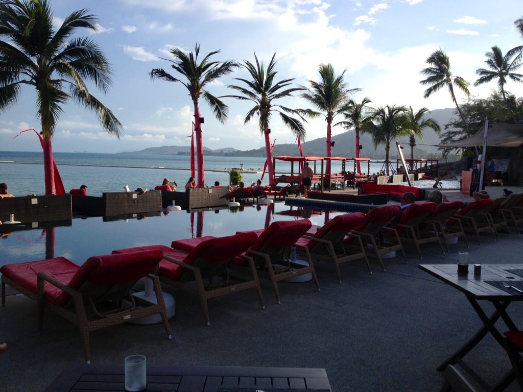 The pool at Samui's Beach Republic