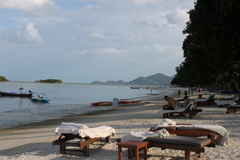 The shore at Amari Palm Reef