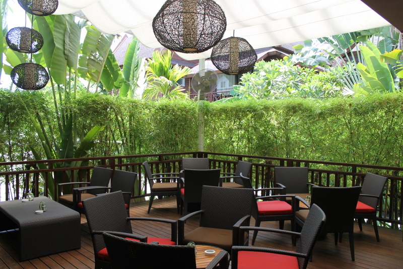 The atmosphere at Amari's Prego on Koh Samui