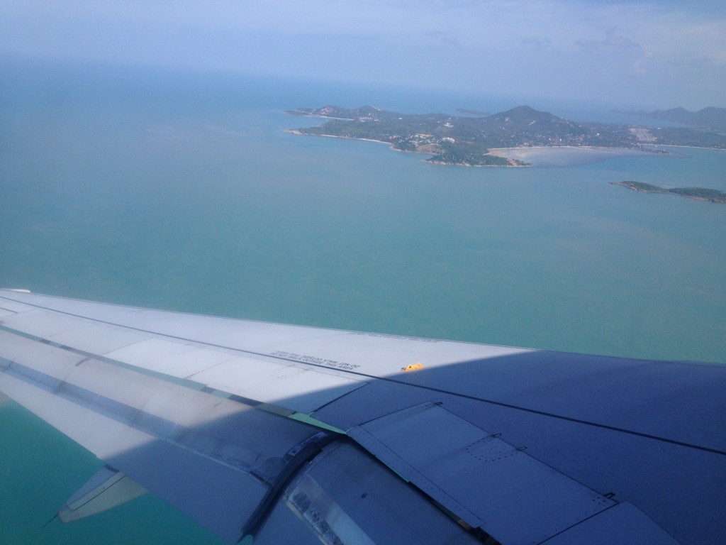 View over Samui airport