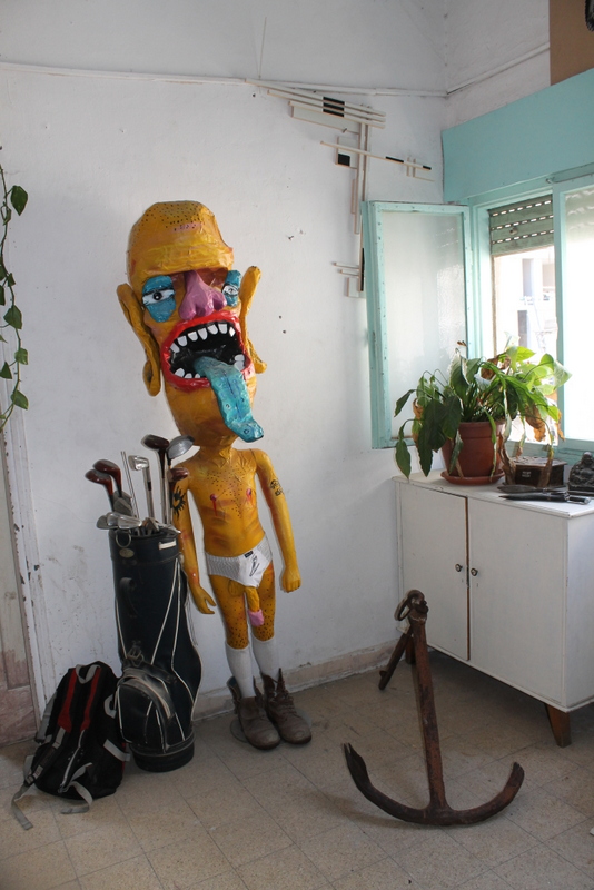 Street artist Dioz's home in Tel Aviv