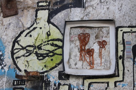 String street art in Tel Aviv