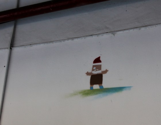 Street art box people