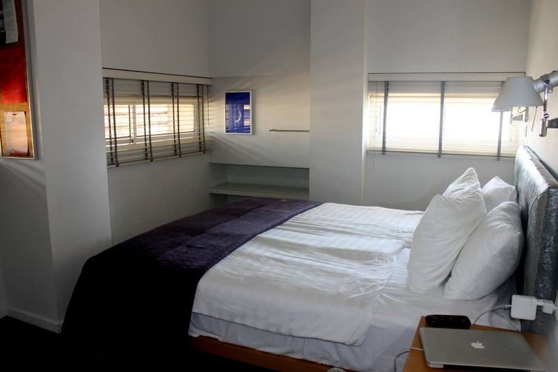 My room at Art Plus Hotel in Tel Aviv