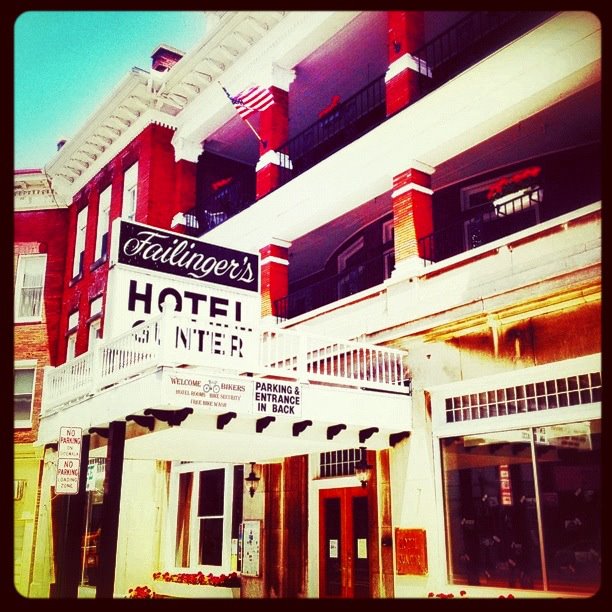 The historic Downtown Frostburg