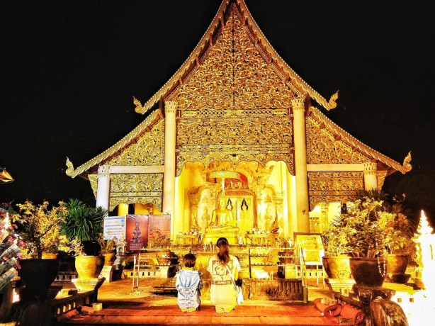 A temple in Chiang Mai