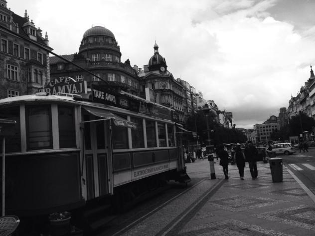 Wenceslas Square in Prague