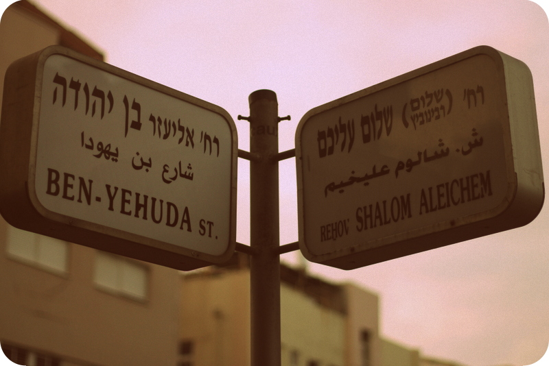 Ben Yehuda street in Tel Aviv