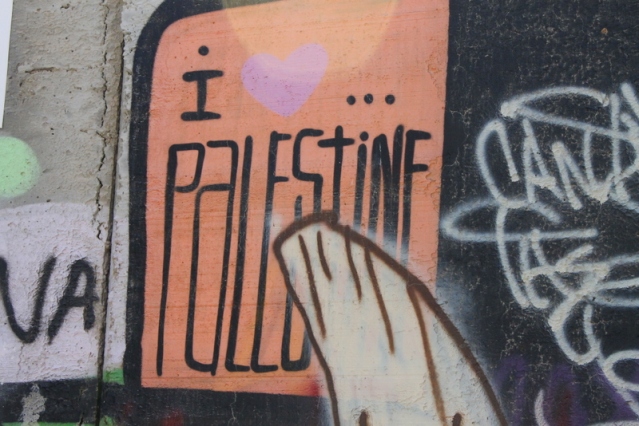 Palestine art on the wall