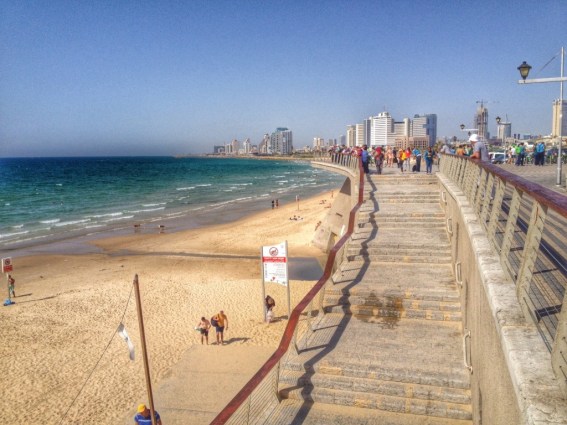 Jaffa Beach in Tel Aviv