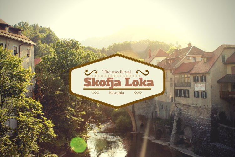 The medieval Skoja Loka in Slovenia
