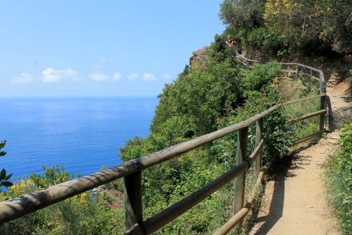 The hike from Vernazza to Monterosso