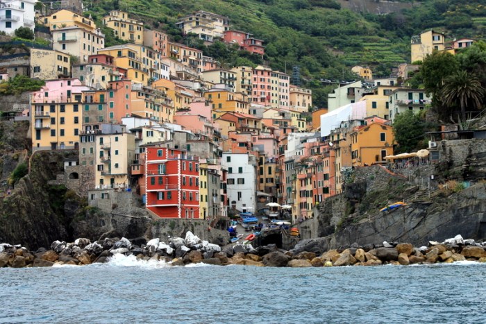 Cinque Terre from the ferry