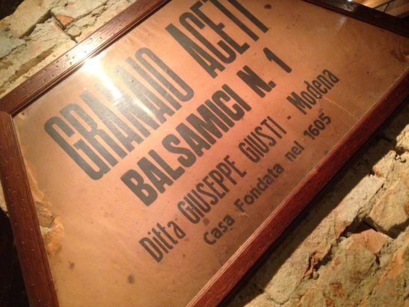 Giusepe Gusti Balsamic Vinegar