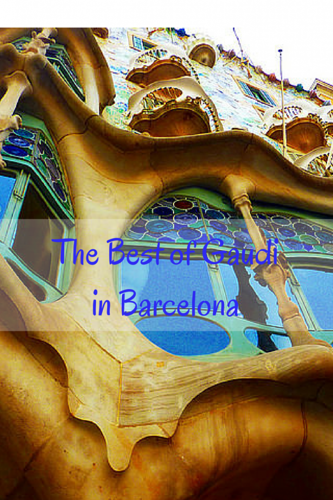 The best of Gaudi in Barcelona.
