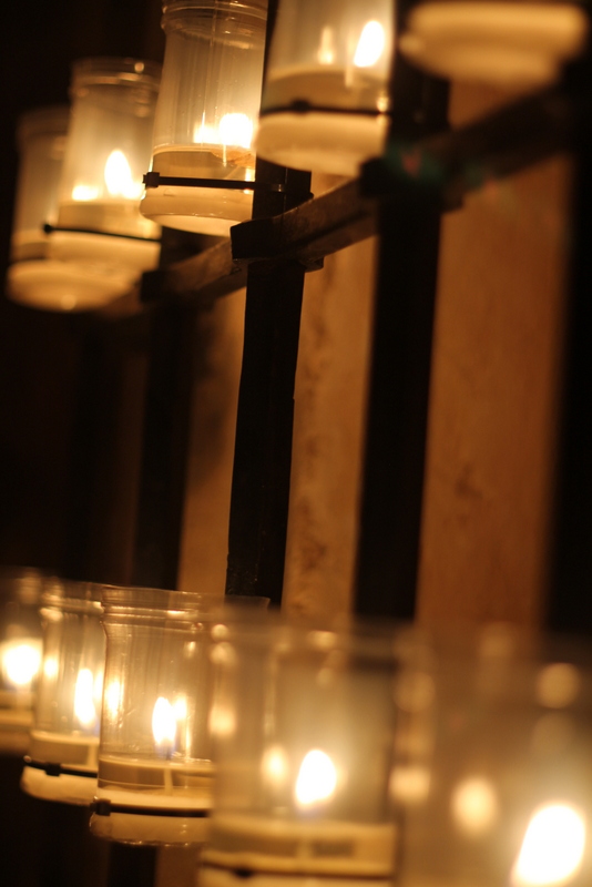 Experiencing La Noche de las Velas (Night of Candles) in Pedraza, Spain. Only the first two Julys of every year, this medieval city turns off its lights and is illuminated by 10,000 candles. 
