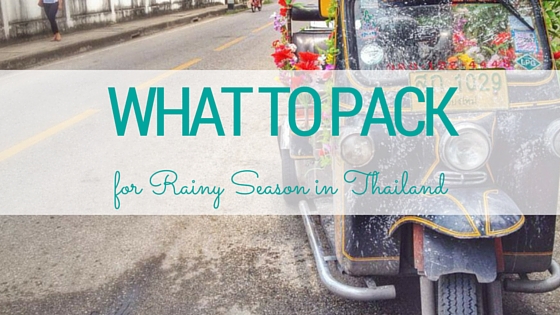 Everything you need to pack to survive rainy season in Thailand and SE Asia from www.dtravelsround.comEverything you need to pack to survive rainy season in Thailand and SE Asia from www.dtravelsround.com