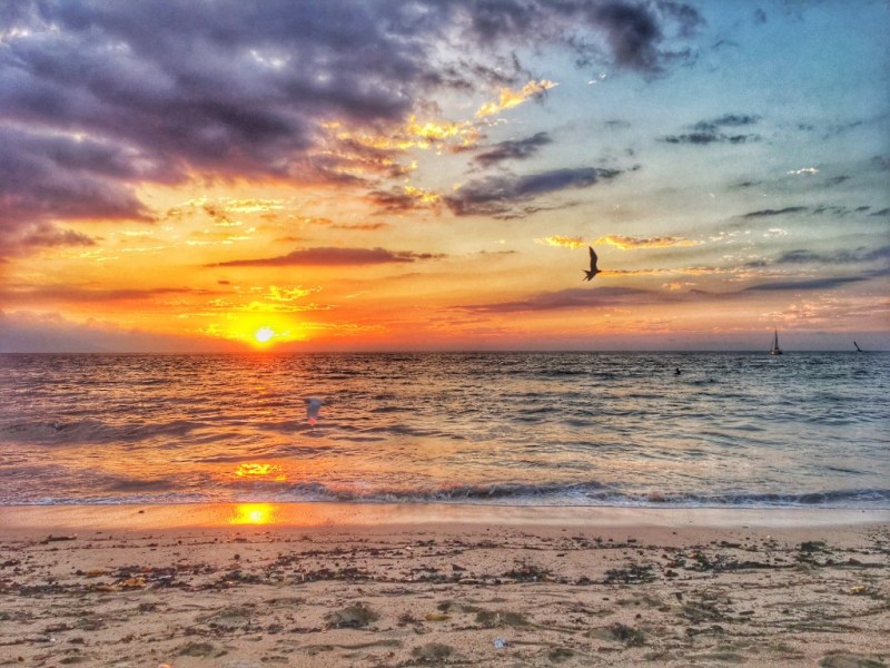 Sunset in Puerto Vallarta Mexico